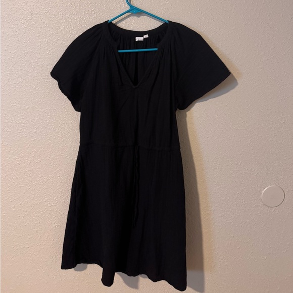 NWOT Gap Gauze Splitneck Midi Dress size Small - Picture 3 of 6